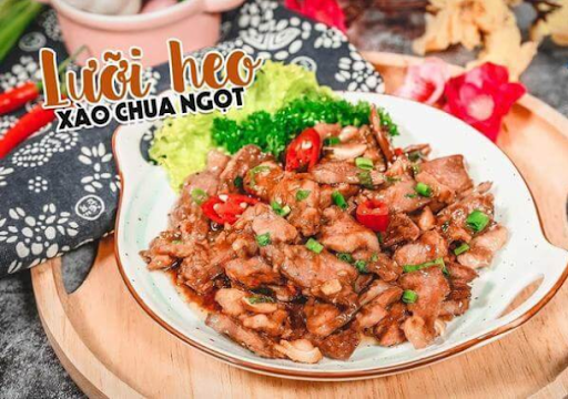 Cách nấu lưỡi heo chua ngọt